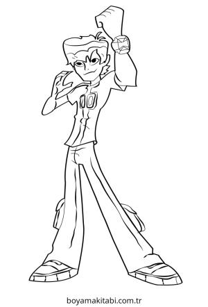 Ben 10 boyama sayfası – keyifli zaman, renkli çizimler