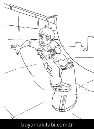 Ben 10 boyama sayfası 52989,  coloring page, 