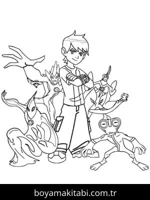 Ben 10 boyama sayfası 52974,  coloring page, 