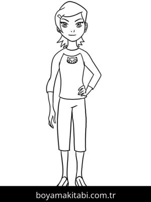 Ben 10 boyama sayfası 52977,  coloring page, 