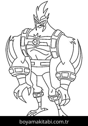 Ben 10 boyama sayfası 52957,  coloring page, 