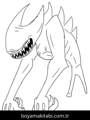 Bendy boyama sayfası – evde etkinlik, ücretsiz yazdır