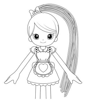 Betty Spaghetty boyama sayfası,  coloring page, Oldukça Betty Spaghetty Nin taslağı, 