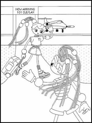 Betty Spaghetty boyama sayfası,  coloring page, Betty Spaghetty ve Arkadaşı, 