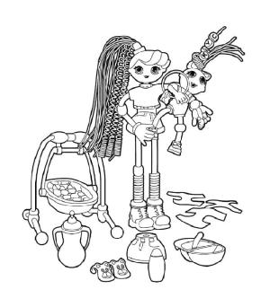 Betty Spaghetty boyama sayfası,  coloring page, Betty Spaghetty Bebeği, 