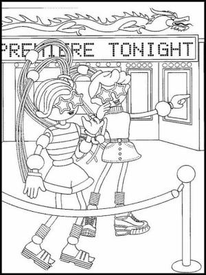 Betty Spaghetty boyama sayfası,  coloring page, Betty Spaghetty Resmi, 