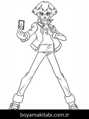 Beyblade boyama sayfası – basit çizim, kolay boyama