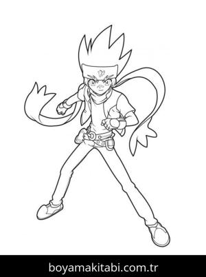 Beyblade boyama sayfası – yaratıcılığı geliştirir, keyifli zaman