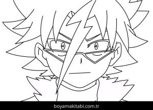 Beyblade boyama sayfası – yaratıcılık, eğlenceli etkinlik