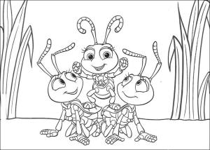 Bir Böceğin Hayatı boyama sayfası,  coloring page, Hatalar, 