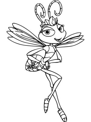 Bir Böceğin Yaşamı boyama sayfası,  coloring page, Bir Böceğin Yaşamı Atta, 