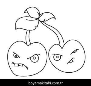 Bitkiler ve Zombiler boyama sayfası – ücretsiz yazdır, boyama etkinliği