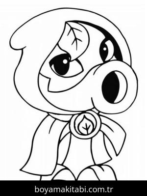 Bitkiler ve Zombiler boyama sayfası – eğitici aktivite, yaratıcılık