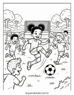 Black Girl boyama sayfası – ücretsiz yazdır, boyama etkinliği