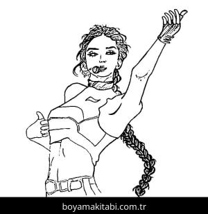 Blackpink boyama sayfası 53322,  coloring page, 