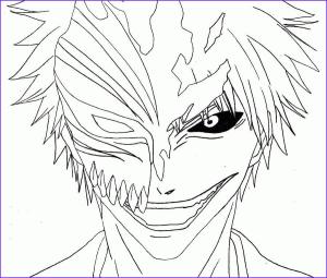 Bleach boyama sayfası,  coloring page, Ichigo Hueco, 