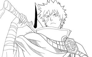 Bleach boyama sayfası,  coloring page, Ağartıcıdan Ichigo, 