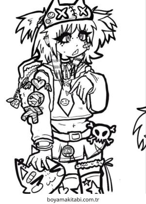 Block Style boyama sayfası – okul öncesi, evde etkinlik