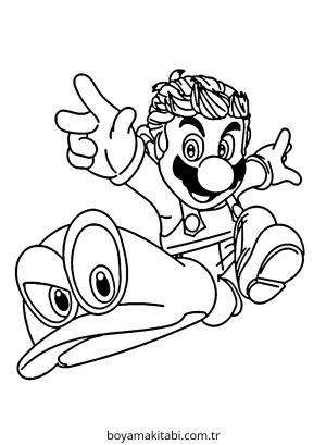 Block Style boyama sayfası – kolay boyama, eğitici aktivite