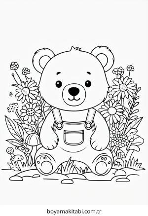 Block Style boyama sayfası – yaratıcılık, eğlenceli etkinlik