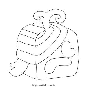 Blox Fruits boyama sayfası – sevimli karakter, sanatsal çalışma