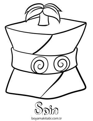 Blox Fruits boyama sayfası – boyama etkinliği, çocuk aktivitesi