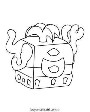 Blox Fruits boyama sayfası – sevimli karakter, sanatsal çalışma