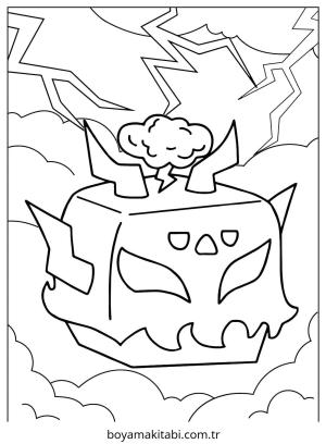 Blox Fruits boyama sayfası – eğlenceli etkinlik, el becerilerini geliştirir