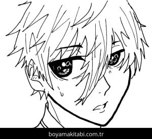 Blue Lock boyama sayfası – keyifli zaman, renkli çizimler