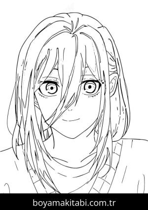 Blue Lock boyama sayfası – sevimli karakter, sanatsal çalışma