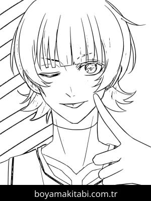 Blue Lock boyama sayfası – evde etkinlik, ücretsiz yazdır