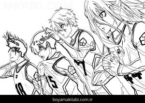 Blue Lock boyama sayfası – renkli çizimler, okul öncesi