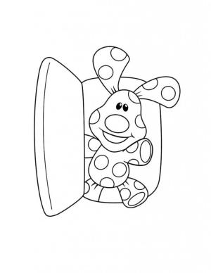 Blue’s Clues boyama sayfası,  coloring page, Polka Dots, 