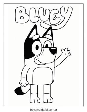 Bluey Boyama