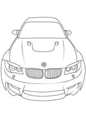 BMW boyama sayfası,  coloring page, BMW’yi renklendirmek için resim, 