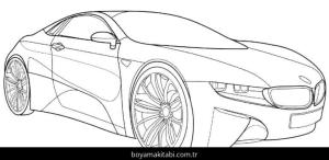 BMW boyama sayfası – ücretsiz yazdır, boyama etkinliği