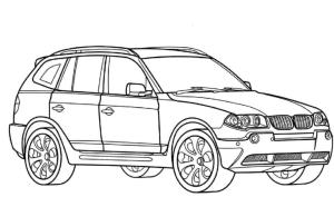 BMW boyama sayfası,  coloring page, Acımasız BMW, 