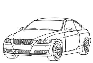 BMW boyama sayfası,  coloring page, BMW 6, 