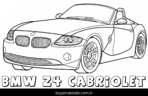 BMW boyama sayfası – evde etkinlik, ücretsiz yazdır