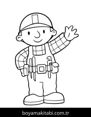 Bob Usta boyama sayfası 53431,  coloring page, 