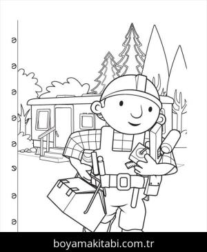 Bob Usta boyama sayfası 53419,  coloring page, 