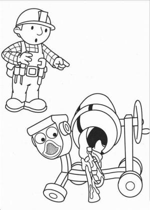 Bob Usta boyama sayfası,  coloring page, Bob Ustası JPG, 