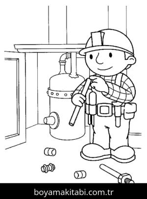 Bob Usta boyama sayfası 53425,  coloring page, 