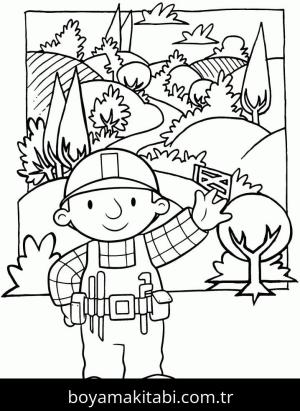 Bob Usta boyama sayfası 53409,  coloring page, 