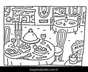 Bobbie Goods boyama sayfası – sanatsal çalışma, çocuklar için