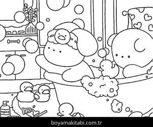 Bobbie Goods boyama sayfası – çocuklar için, çizgi film temalı