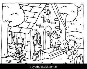 Bobbie Goods boyama sayfası – keyifli zaman, renkli çizimler