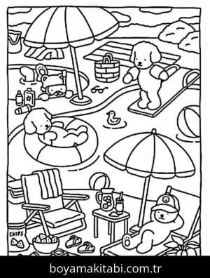 Bobbie Goods boyama sayfası – evde etkinlik, ücretsiz yazdır