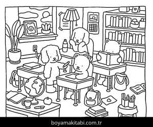 Bobbie Goods boyama sayfası – eğitici aktivite, yaratıcılık