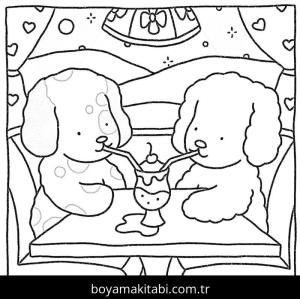 Bobbie Goods boyama sayfası – basit çizim, kolay boyama